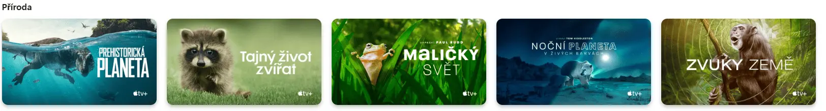 další obsah na apple tv+