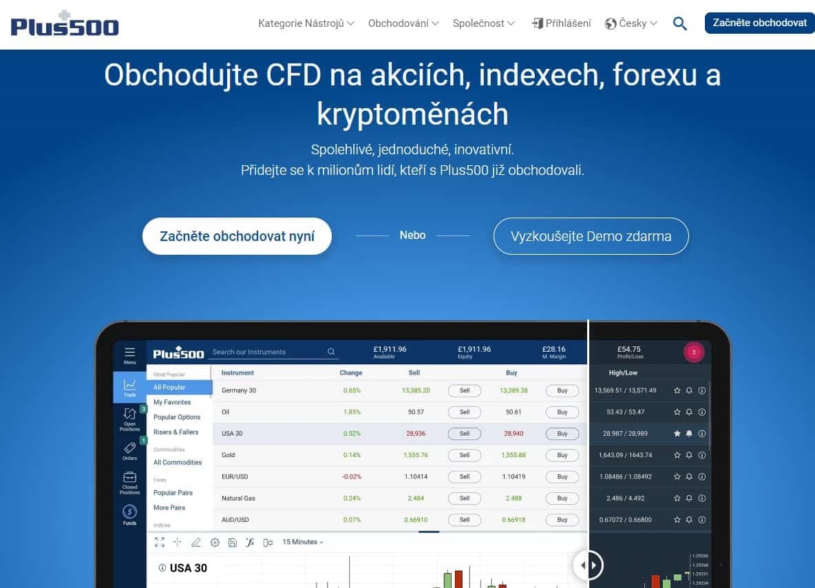 Základní informace o Plus500