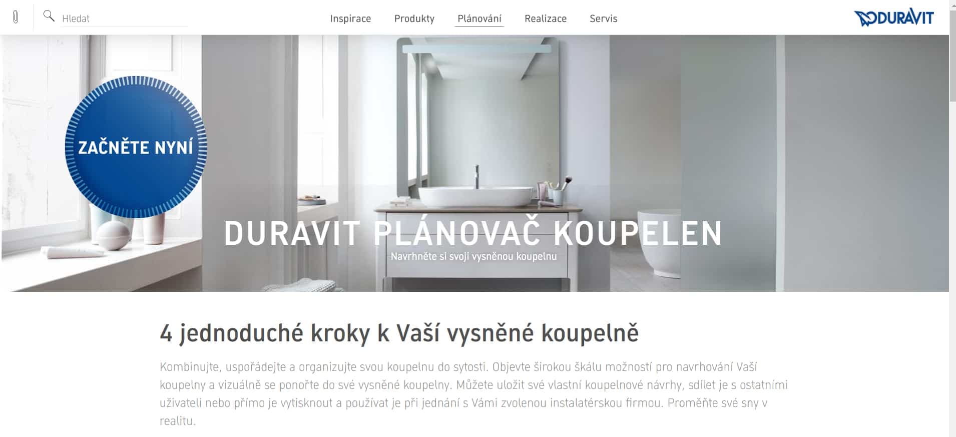Duravit plánovač koupelen online - recenze