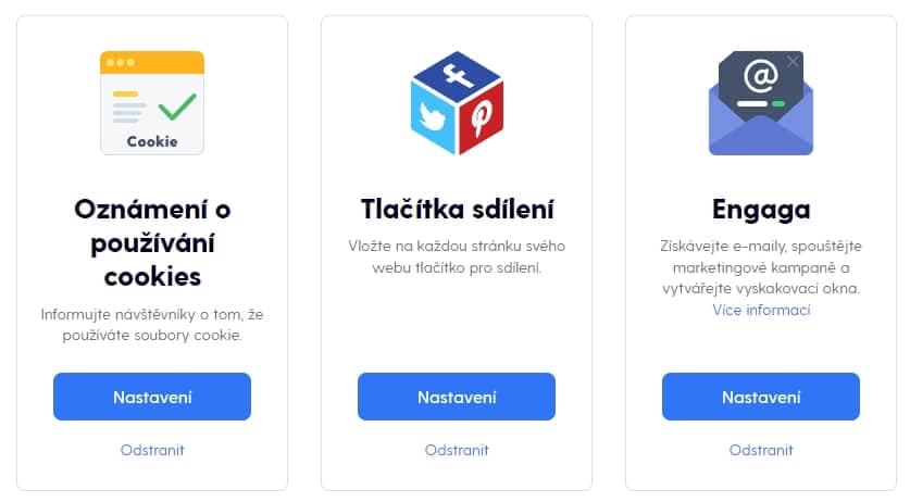 propagace webu mozello