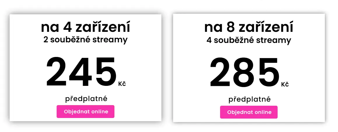 nejpripojeni cena