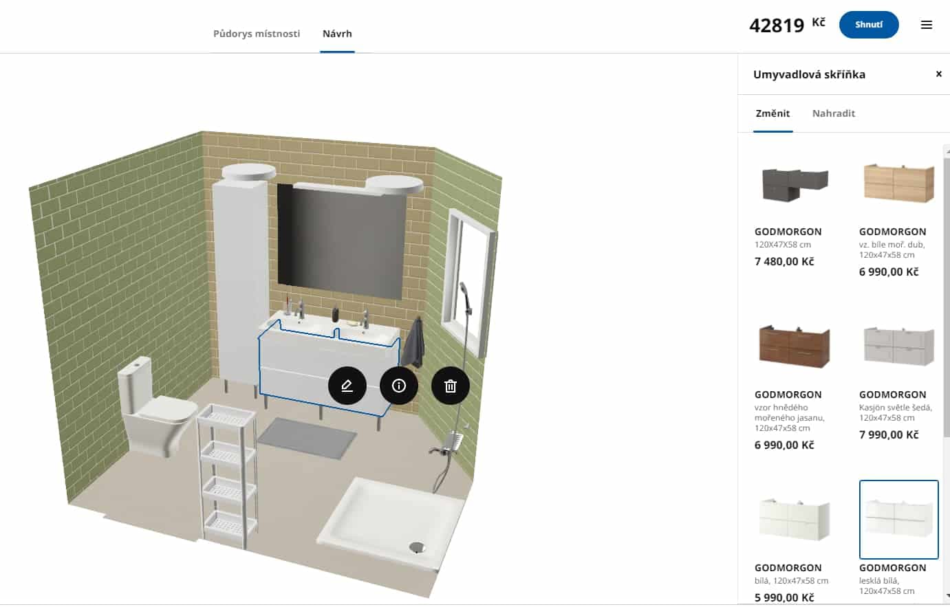 Ikea planovač koupelen recenze