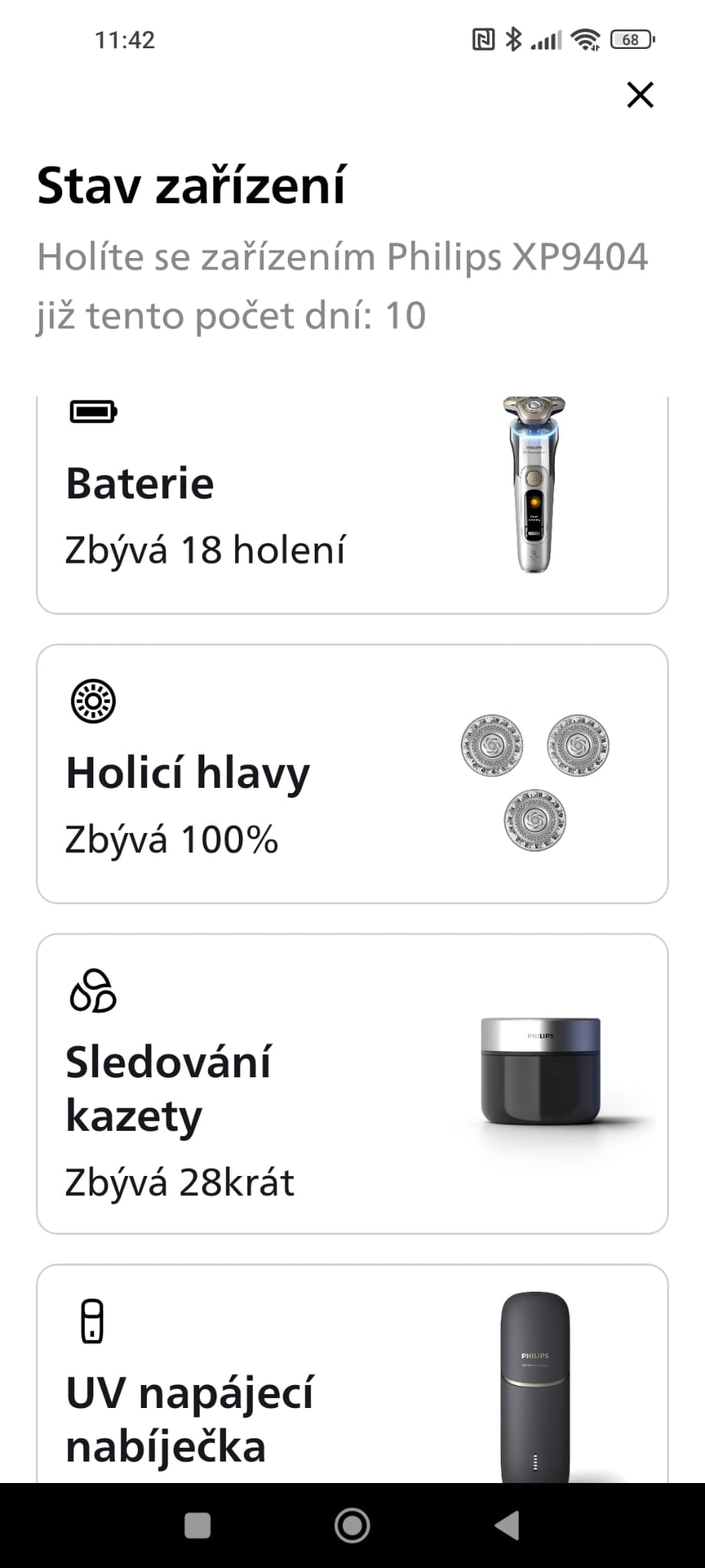 mobilní aplikace Philips GroomTribe holící strojek philips i9000 prestige ultra recenze testado