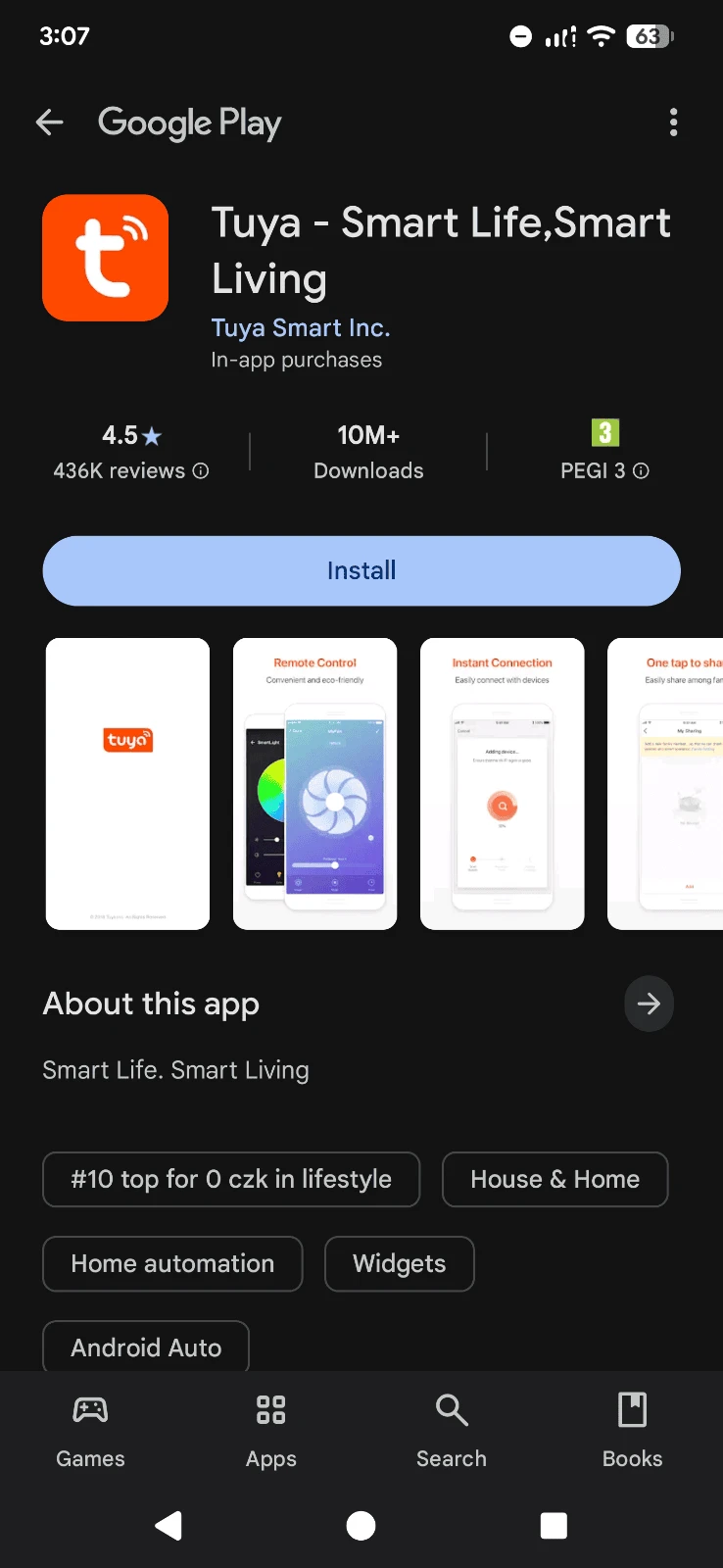 Aerium Oxion Q490WH google play
