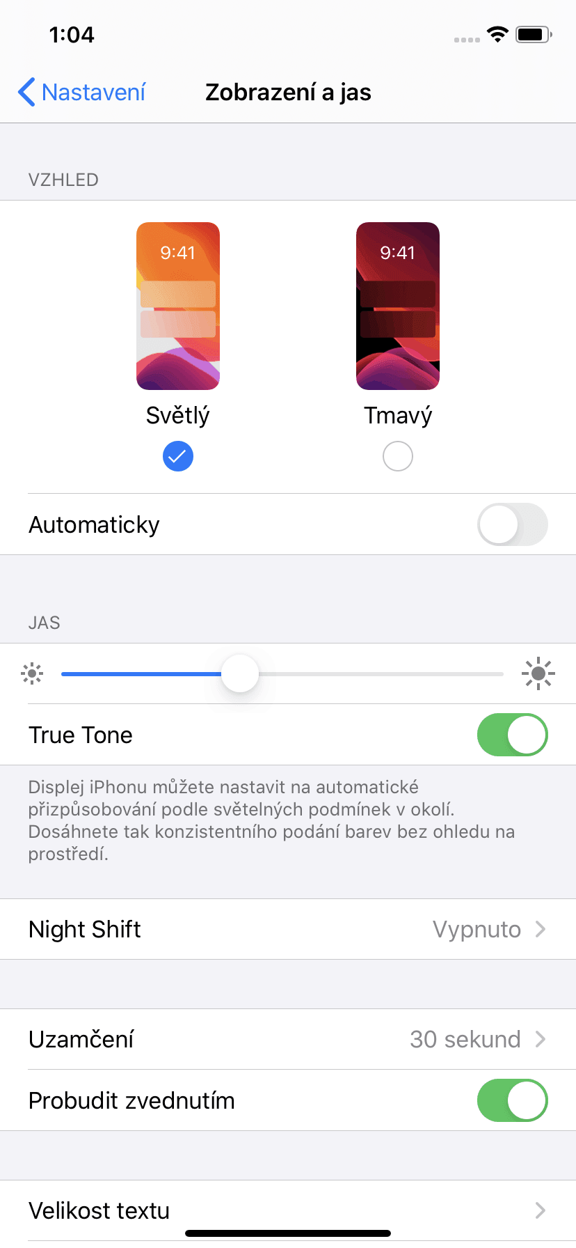 Recenze Apple iPhone 11 systém iOS