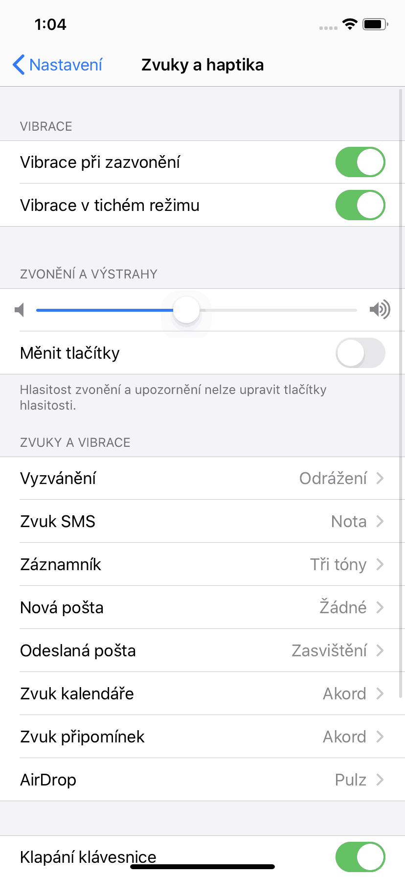 Recenze Apple iPhone 11 systém iOS