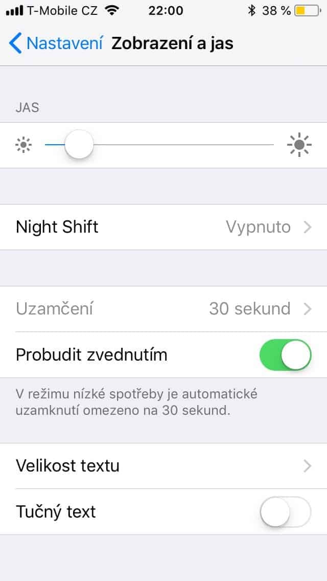 Apple iPhone SE 32 GB - systém