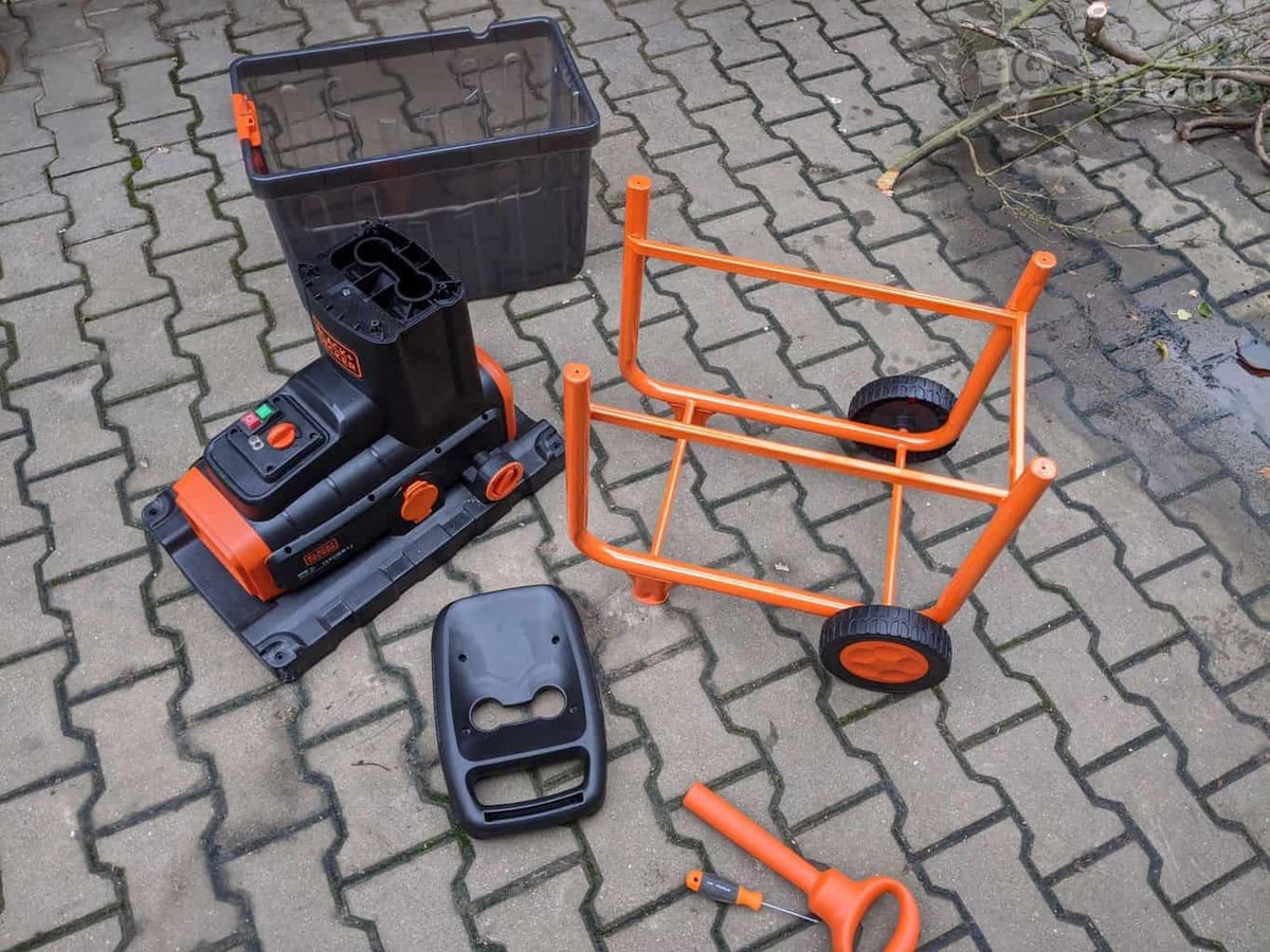 BEGAS5800 test drtiče větví