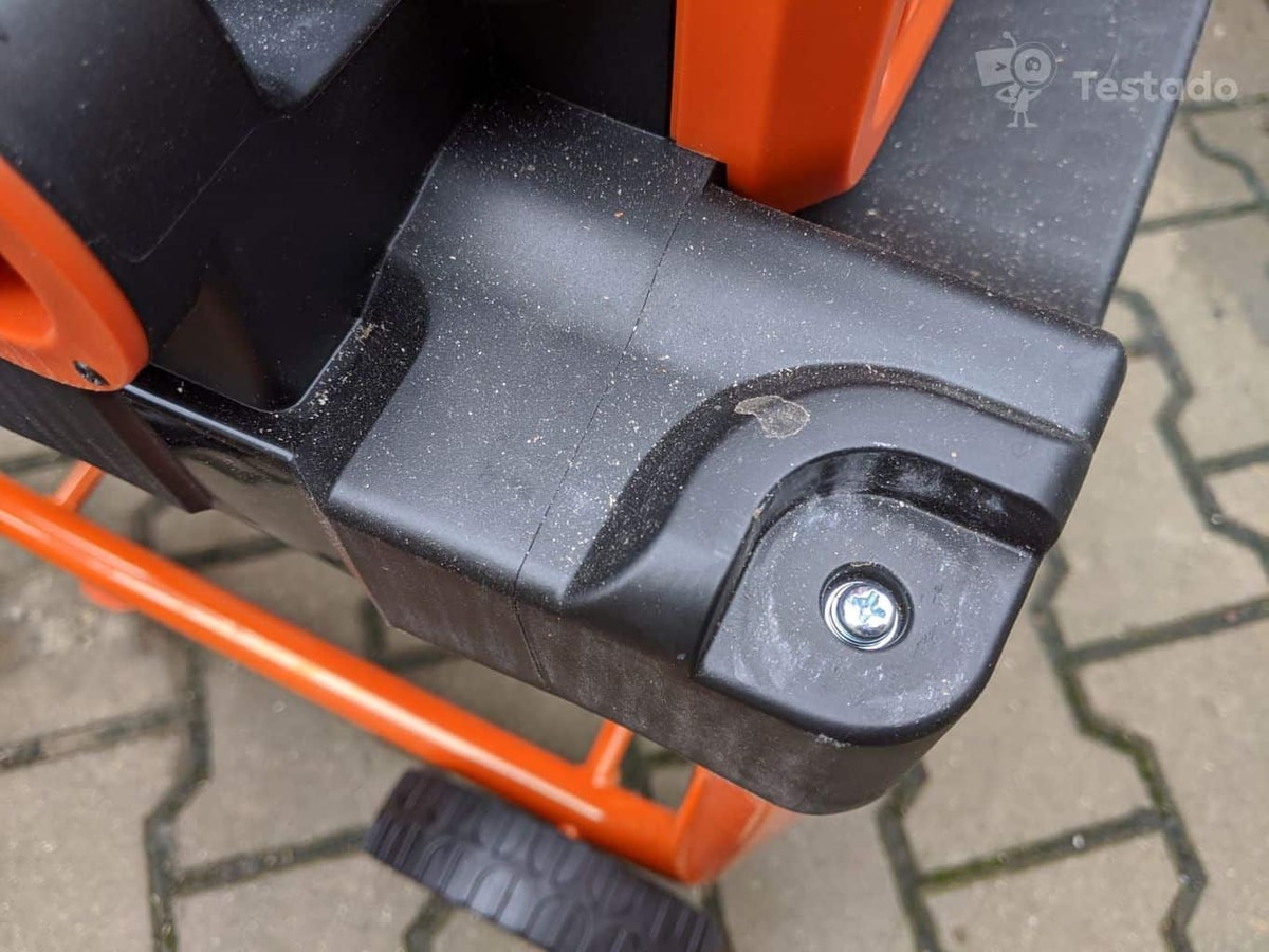 BEGAS5800 test drtiče větví