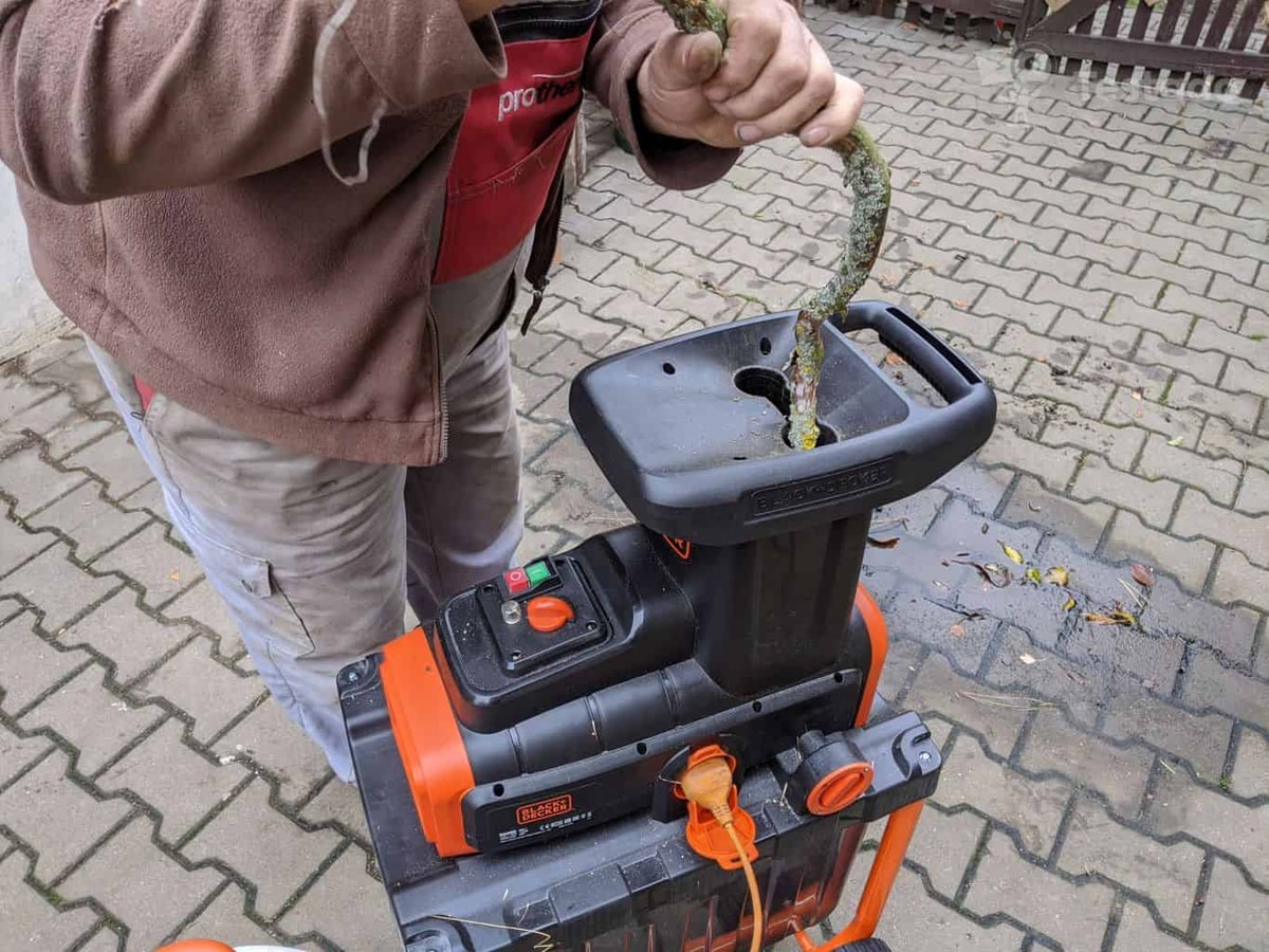 BEGAS5800 test drtiče větví