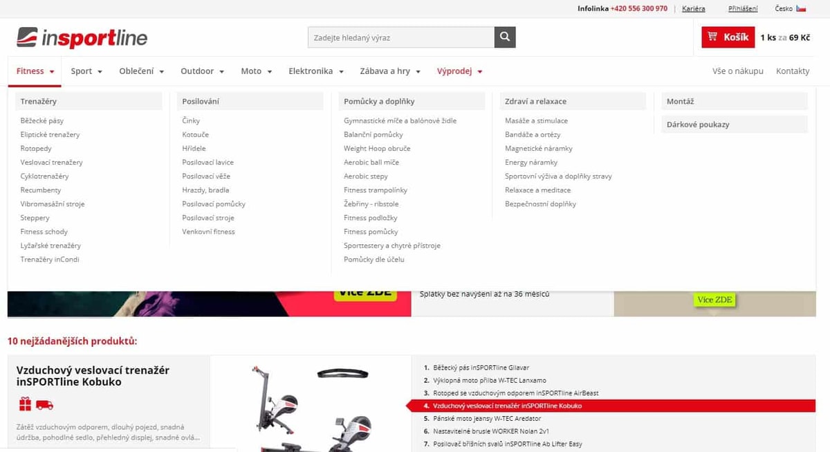 Insportline - e-shop