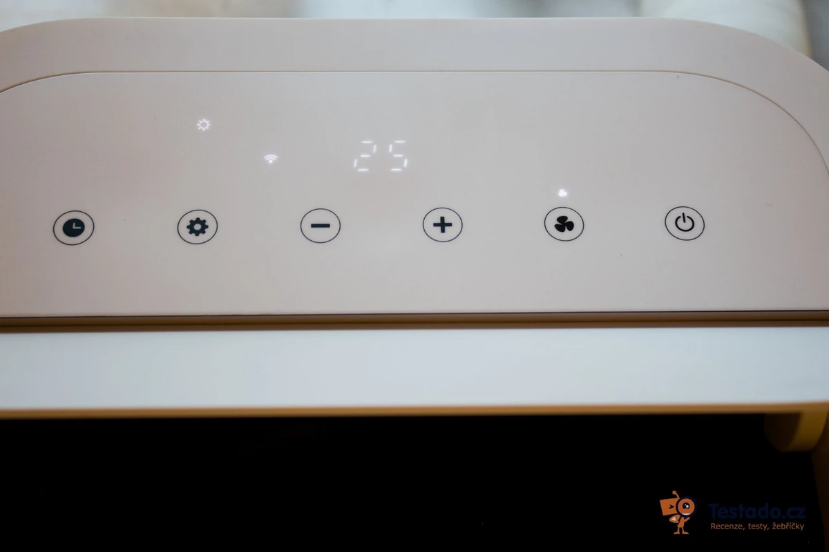 Kontrolky ovládací panel klimatizace Dolceclima