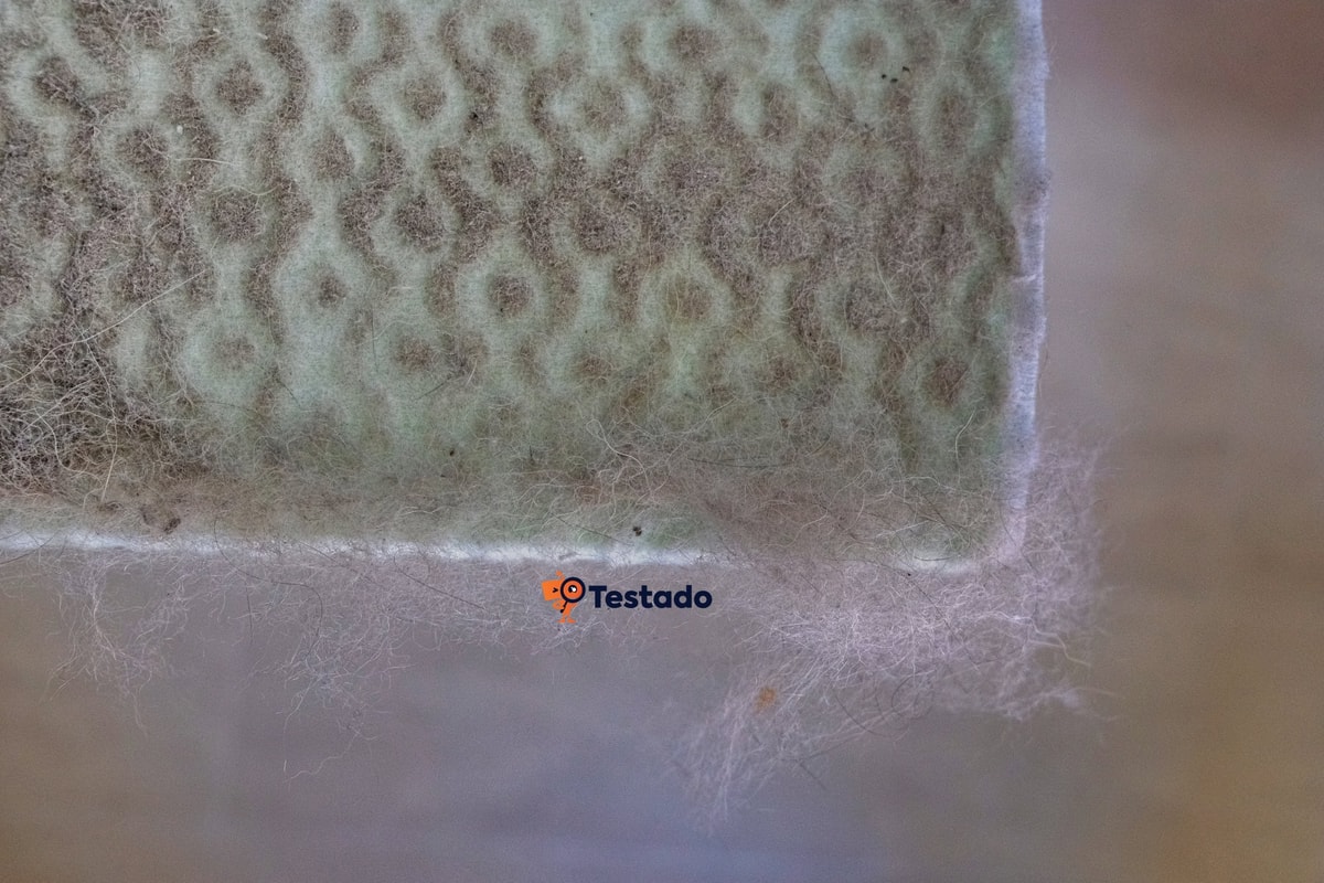 Swiffer mop zachycené nečistoty