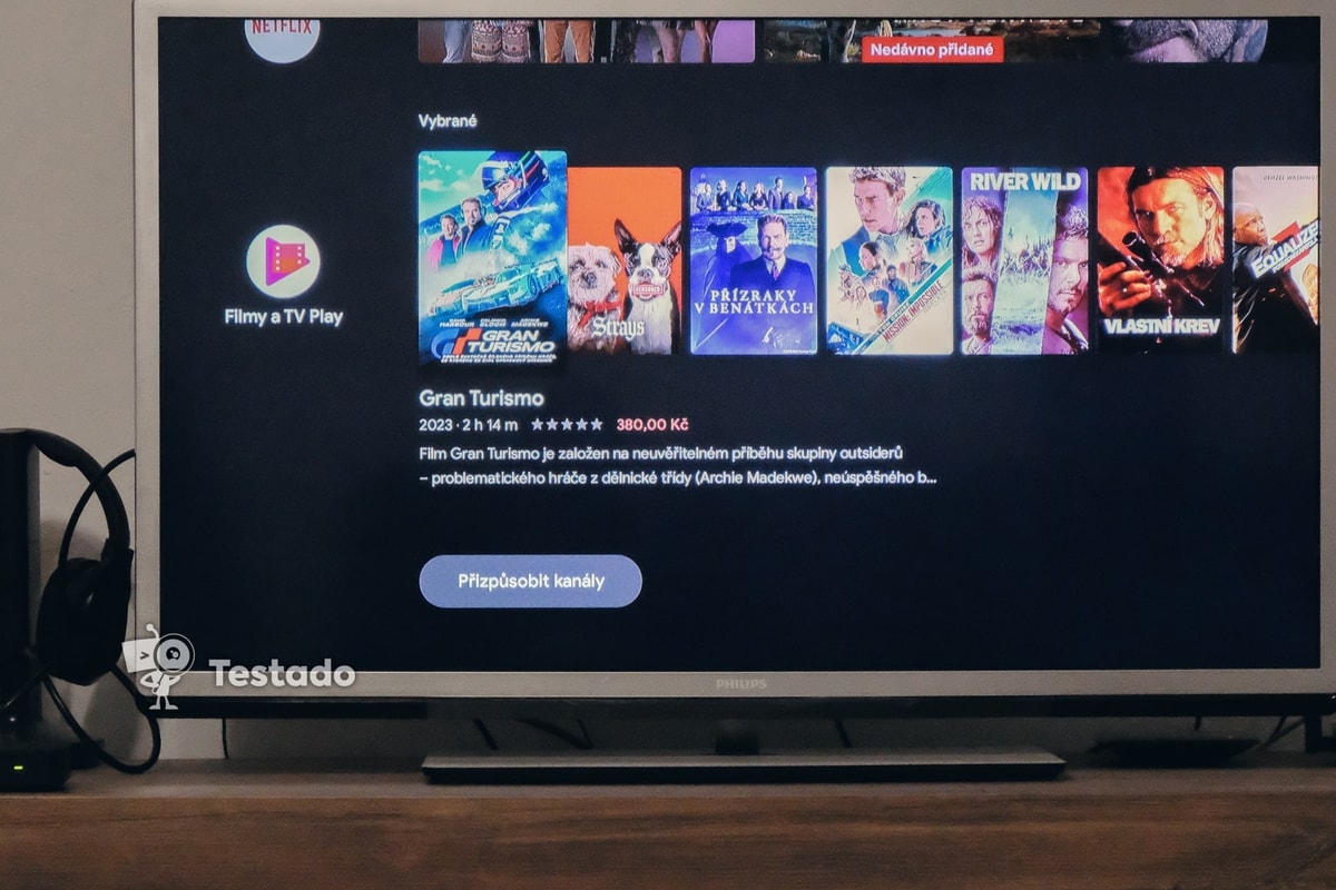 Tesla MediaBox XT850 filmy google play