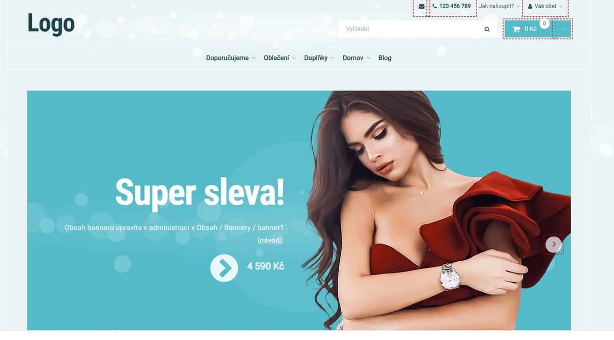 Nabídka šablon UPgates