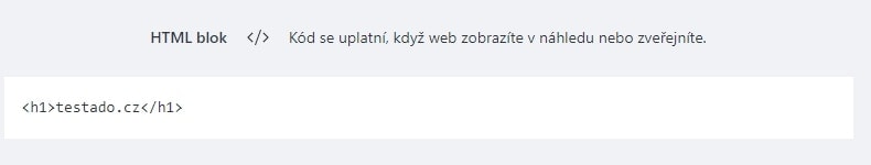 uprava webu
