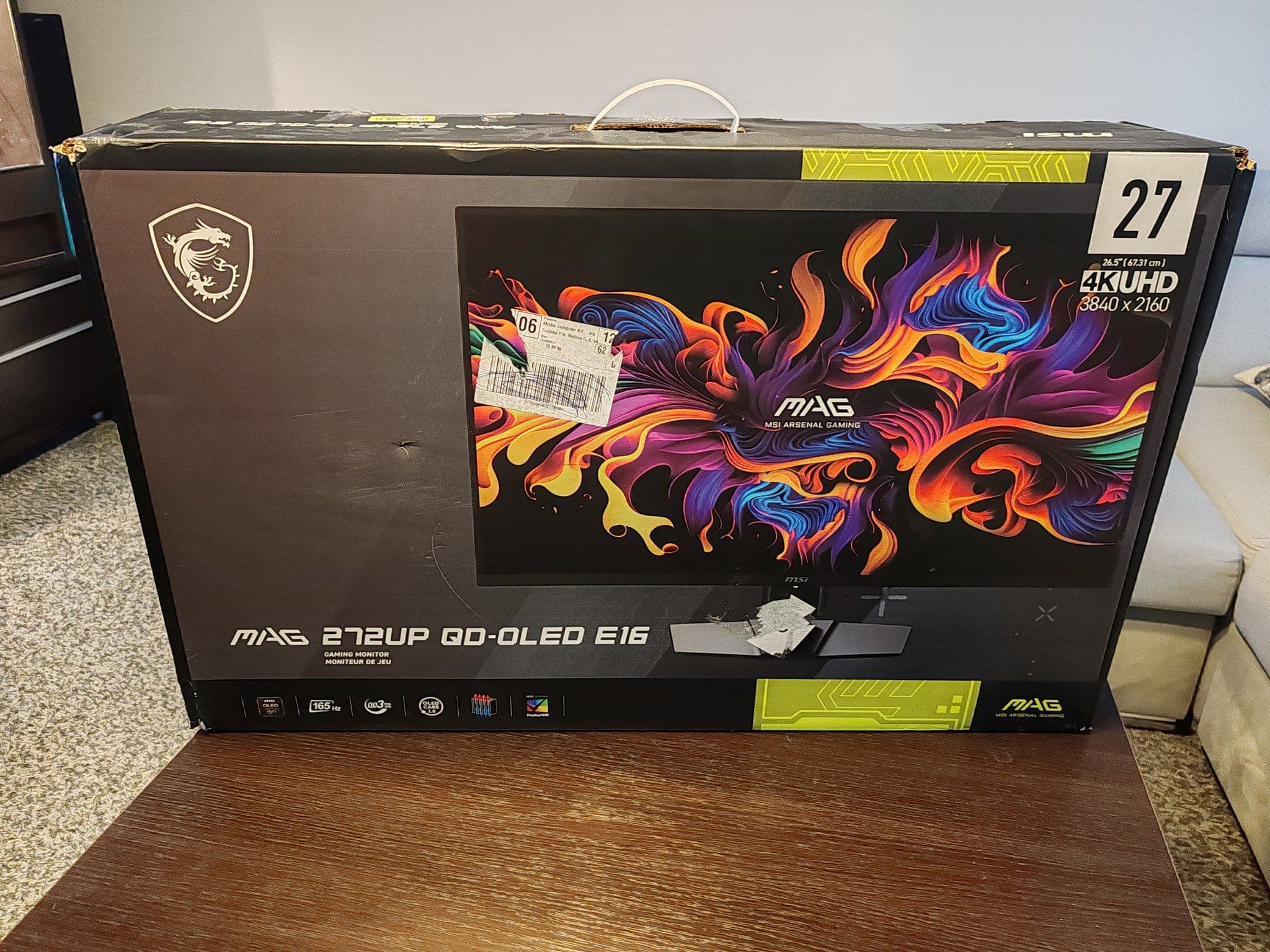 MSI MAG 272UP QD-OLED E16