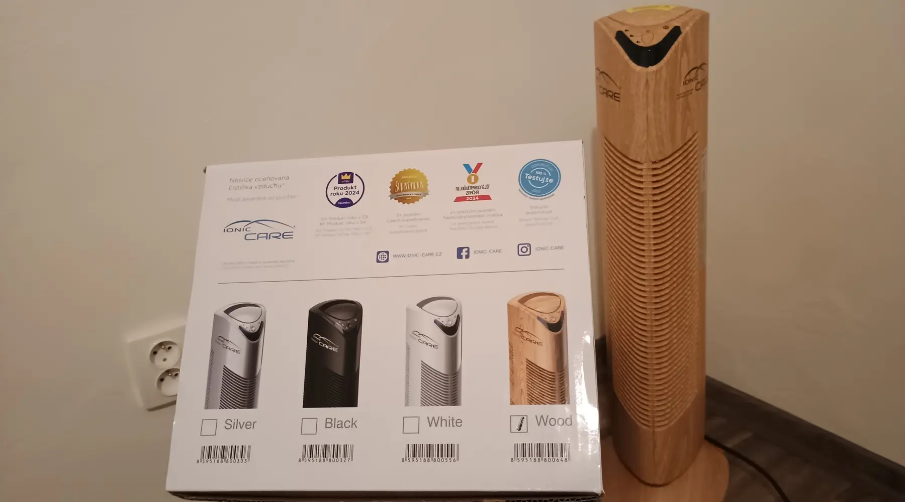 Recenze čističky vzduchu Ionic-CARE Triton X6 - balení a zpracování10
