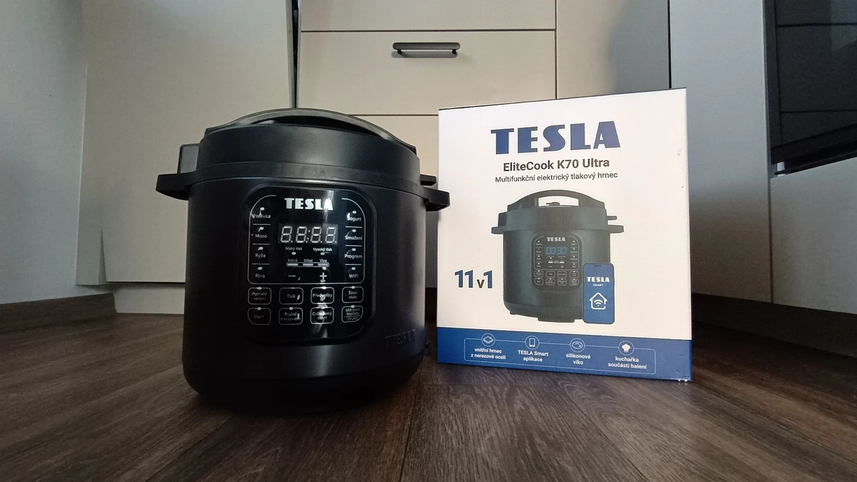 Recenze multifunkčního tlakového hrnce TESLA EliteCook K70 Ultra - úvodní obrázek