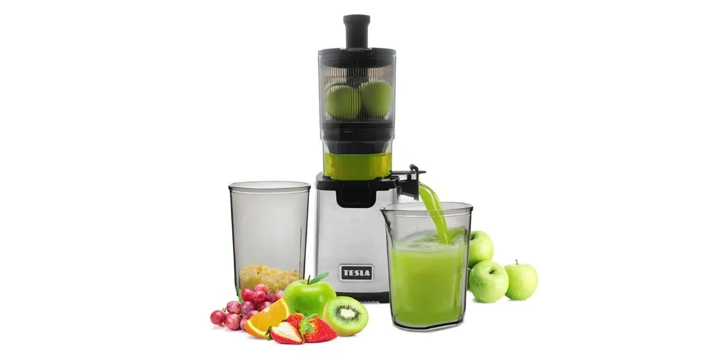 Recenze odšťavňovače TESLA SlowJuicer SJ770 XXL Deluxe - úvodní obrázek
