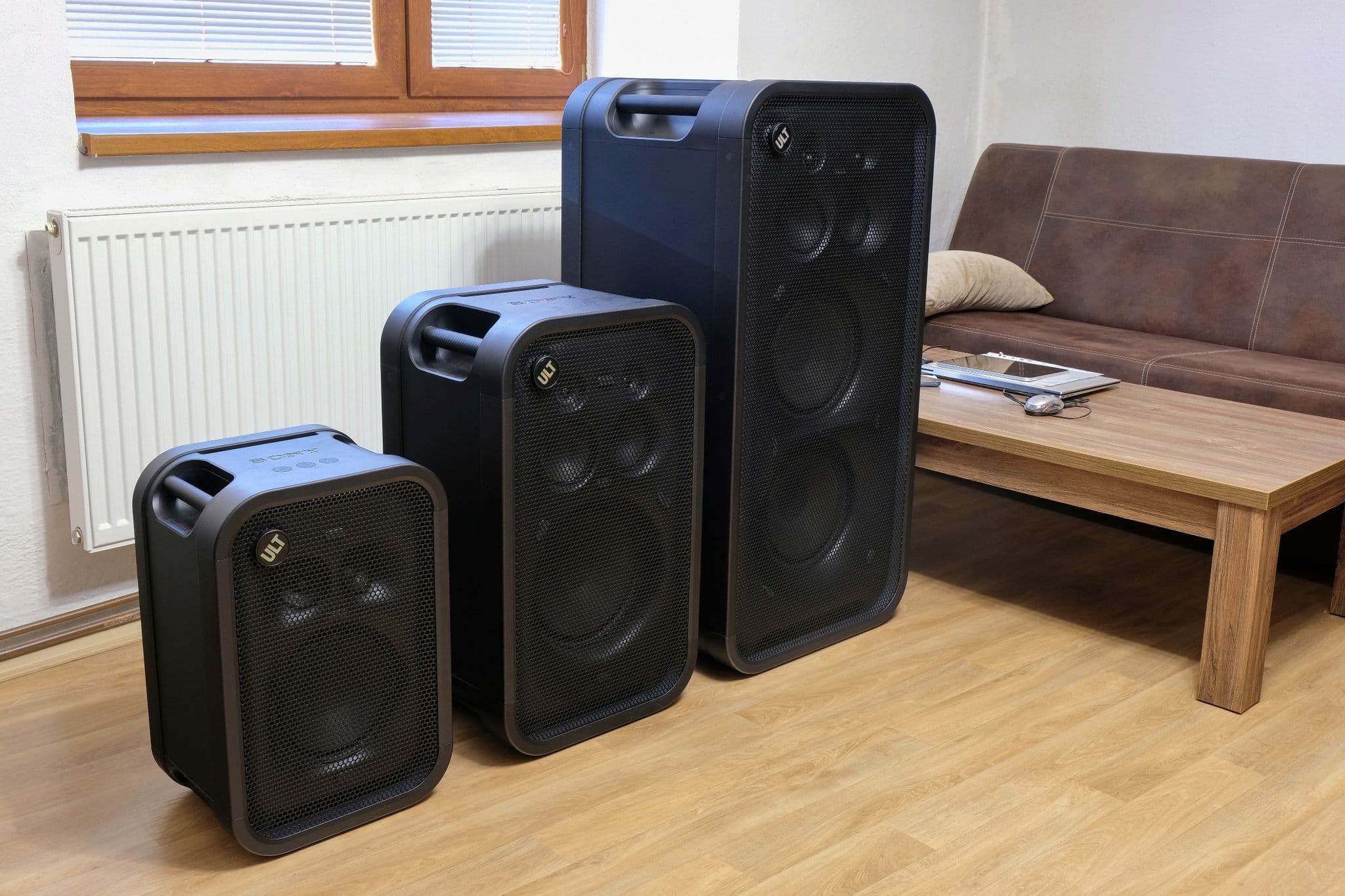 Sony ULT test reproduktorů