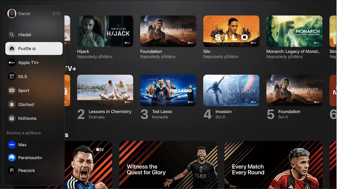 apple tv+ jak vypadá