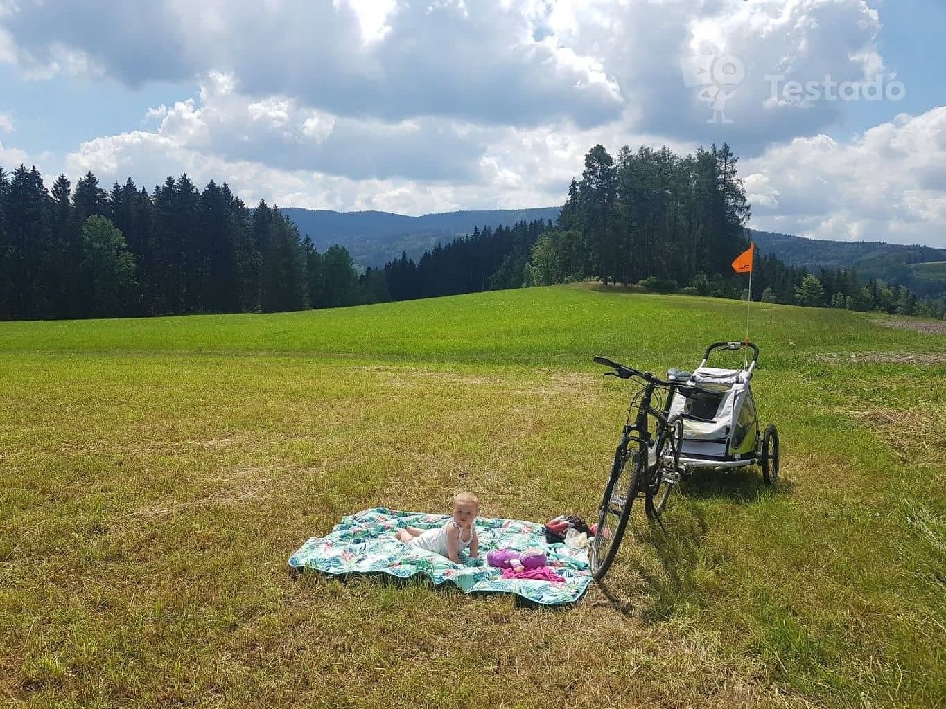 Recenze cyklovozíku Croozer XLC Mono s odpružením DOGY