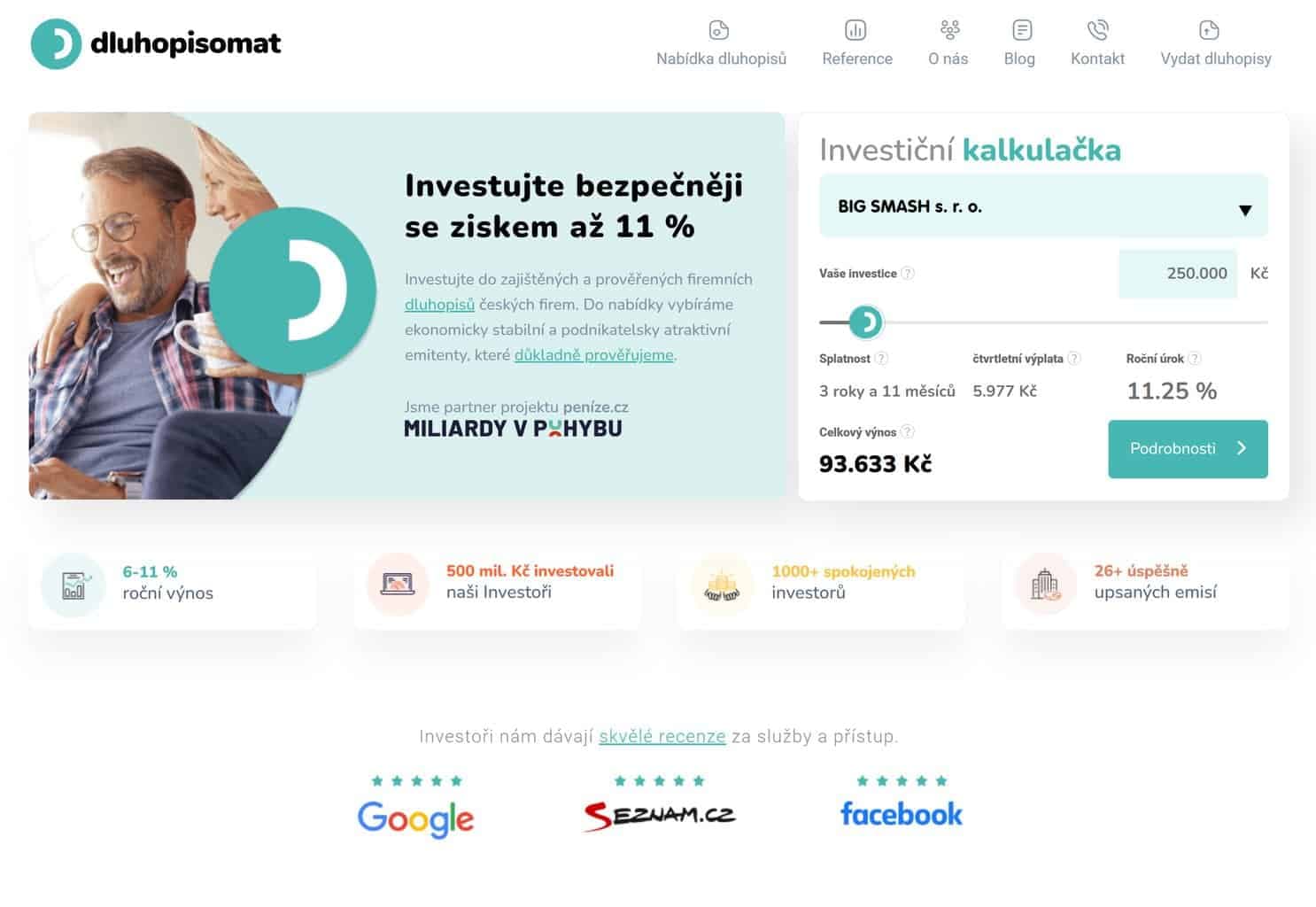 Hodnocení Dluhopisomatu