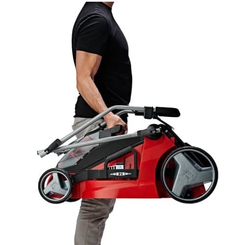 Einhell GE-CM 43 LI M Kit - konstrukce - recenze