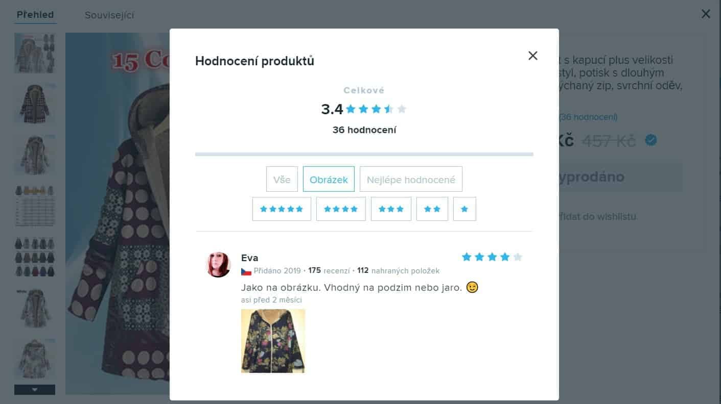 recenze wish