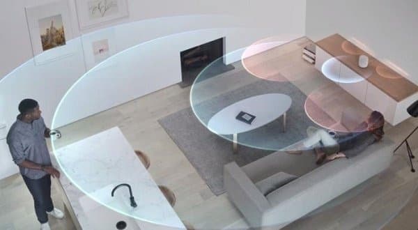 apple homepod snímání místnosti