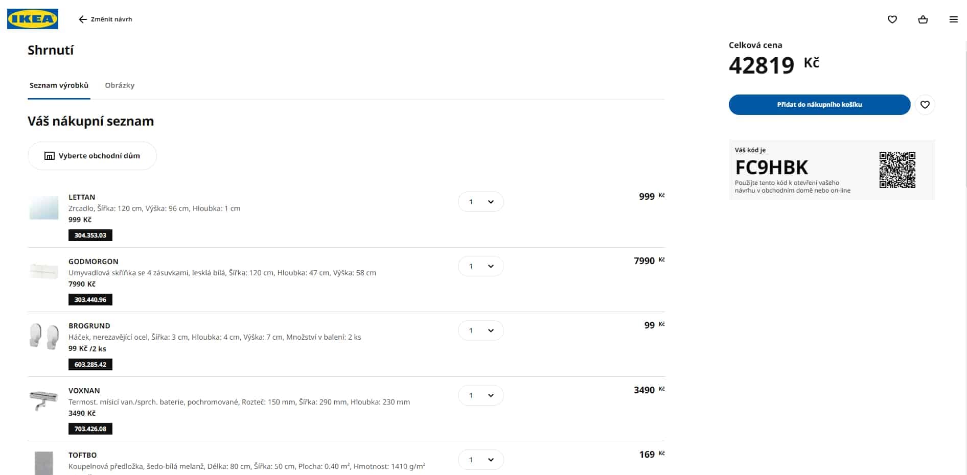Návrhář koupelen Ikea recenze