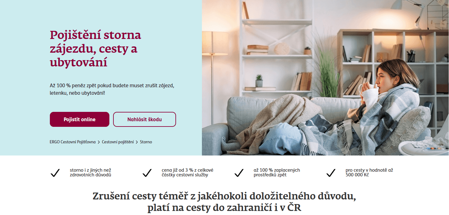 pojištění storna