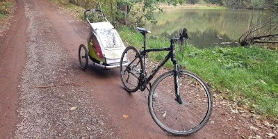 cyklovozík Croozer XLC Mono s odpružením DOGY