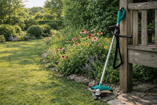Recenze elektrického křovinořezu Bosch AFS 23-37 - ovládání