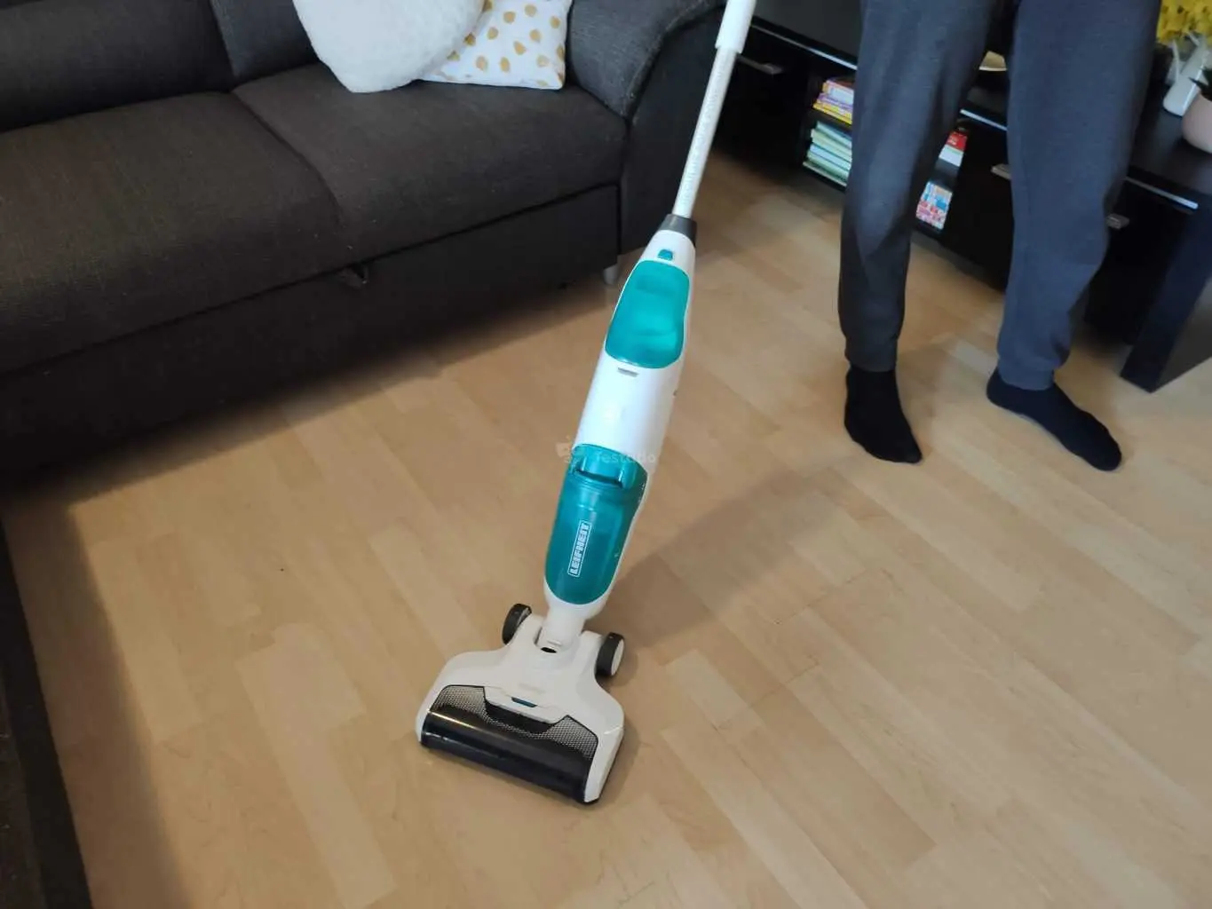 Recenze vysavače a mopu Leifheit Regulus Aqua PowerVac - hodnocení designu