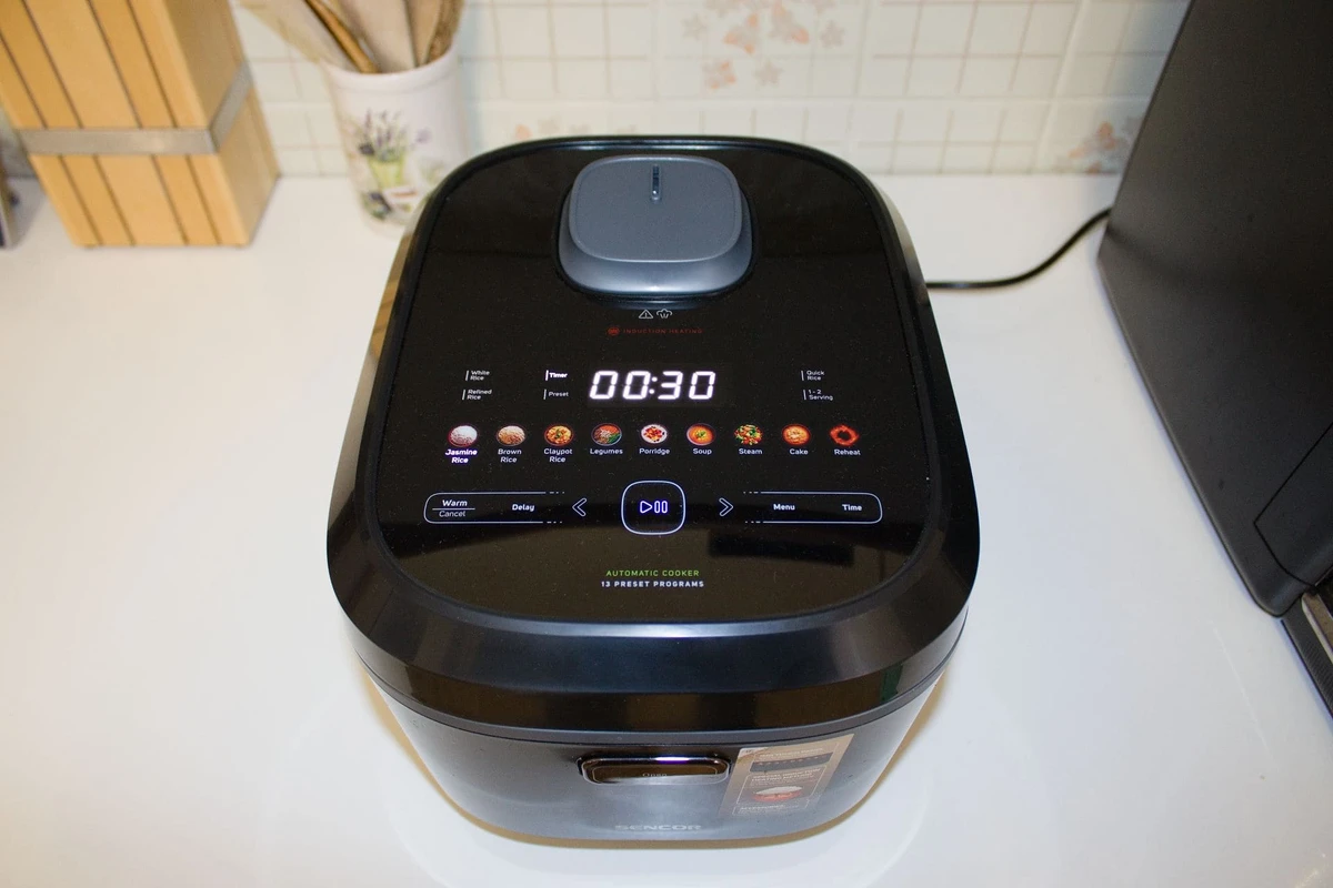rýžovar s indukčním ohřevem, SENCOR SRM 3900BK, Testado recenze