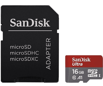 SanDisk microSDHC 16GB
