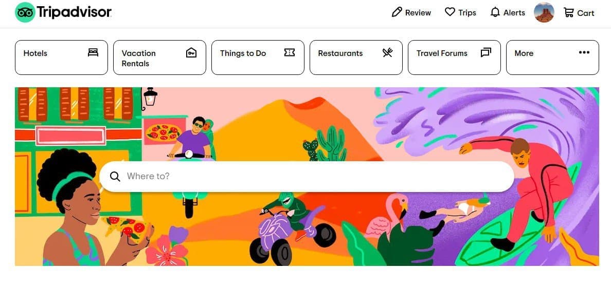 Otestovali jsme, jak se rezervuje ubytování přes Tripadvisor.