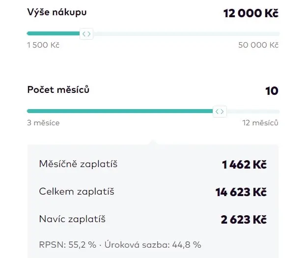 Twisto na splátky recenze