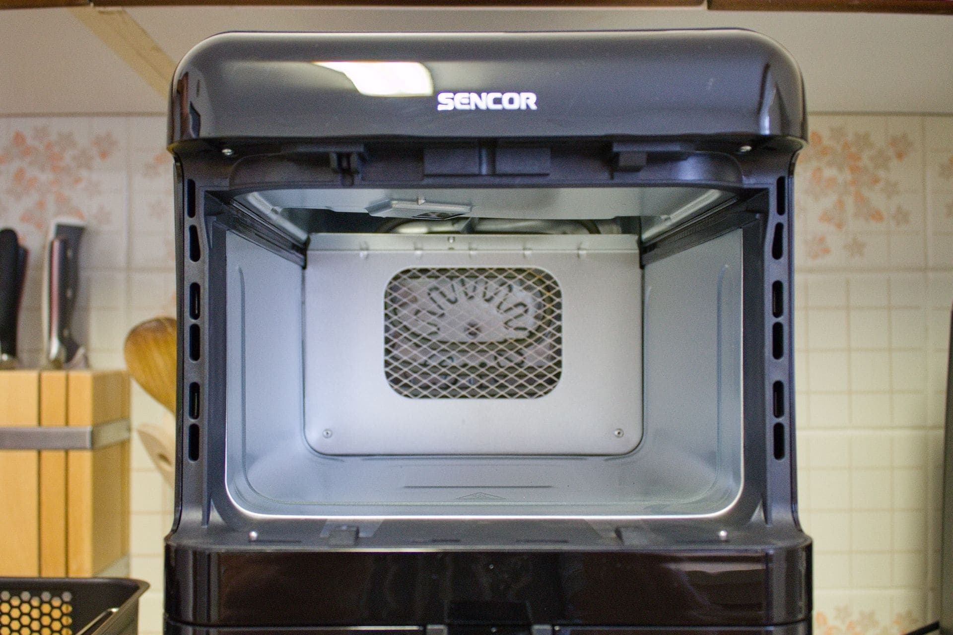 duální horkovzdušná fritéza SENCOR SFR 1250BK, Testado recenze
