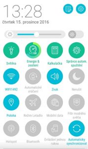 Uživatelské prostředí (Asus Zenfone 3)