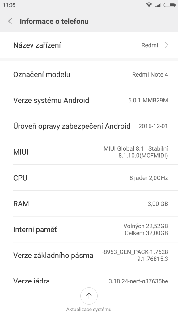 Xiaomi Redmi Note 4 Global - MIUI 8