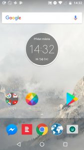 Moto G5 Plus - menu