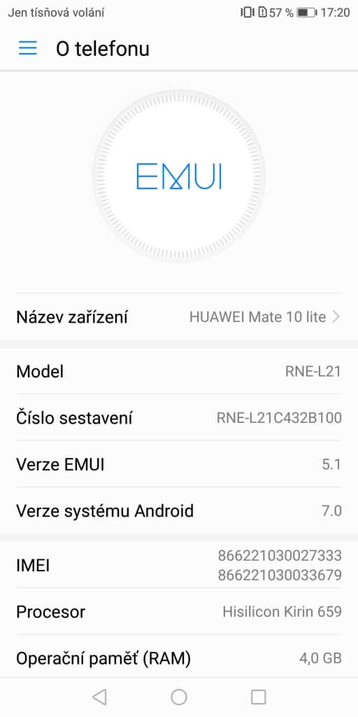 Huawei Mate 10 lite Dual SIM