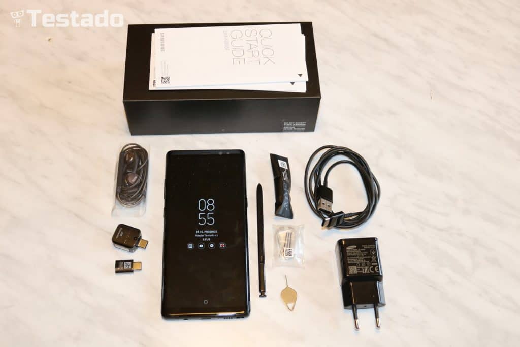 Samsung Galaxy Note8 SM-N950F 64GB Single SIM - obsah balení