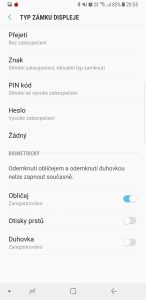 Samsung Galaxy Note8 N950F 64GB Single SIM - systém