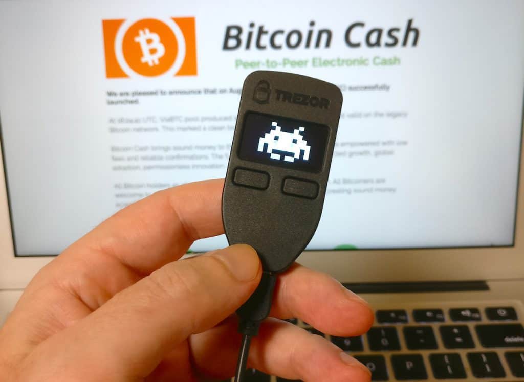 Bitcoin Cash trezor