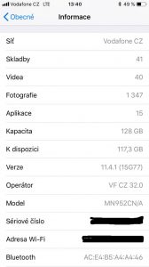 Apple iPhone 7 128GB - systém