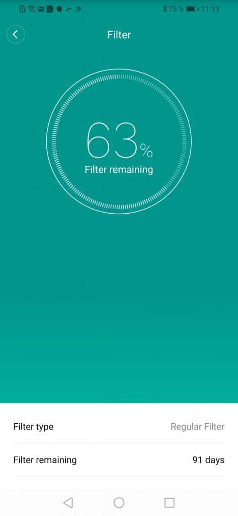 Test Xiaomi Mi Air Purifier 2S - aplikace